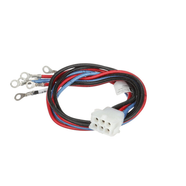 A US Range wire harness with red and white wires.