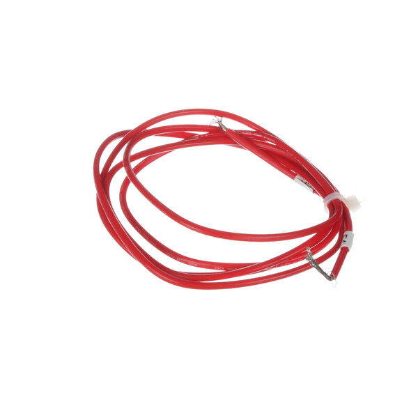 A Vulcan wire set with a red cable and white wire.
