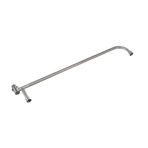 A long stainless steel metal rod with nozzles on the end.