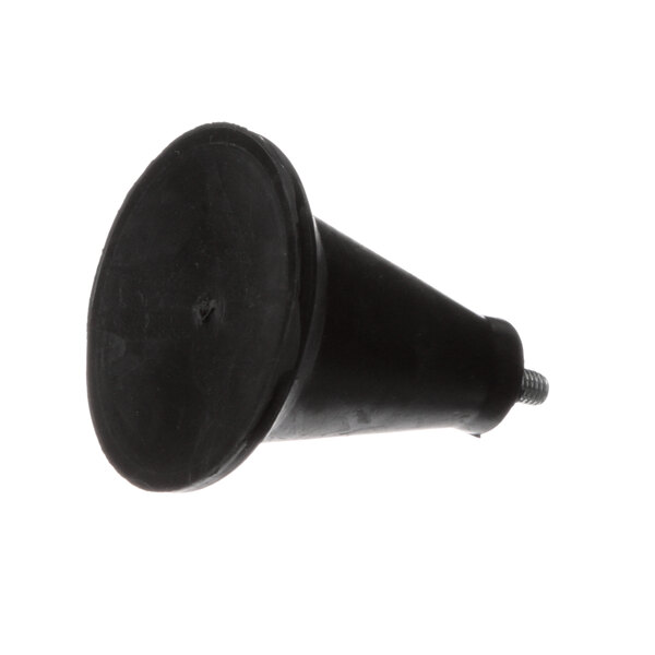 A black plastic Berkel rubber leg cone.
