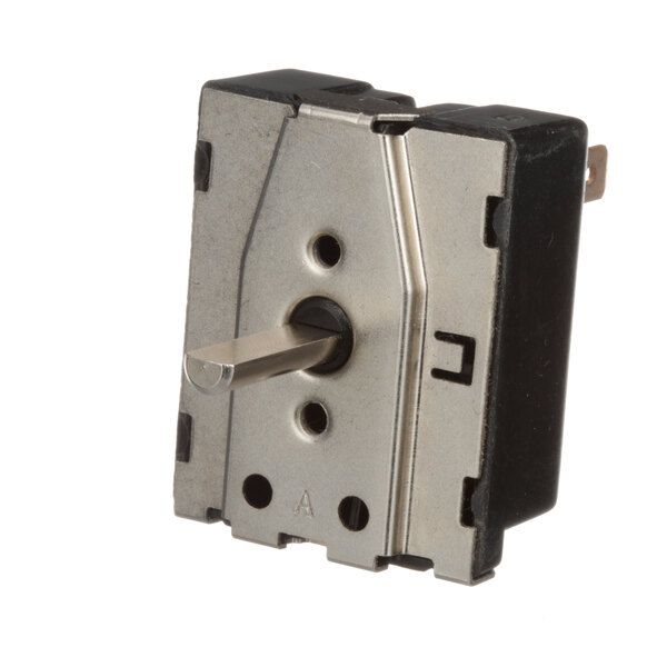 A black and silver Blodgett 21068 rotary switch.