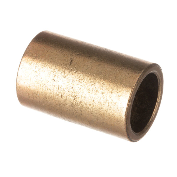 A bronze metal sleeve with a metal ring.