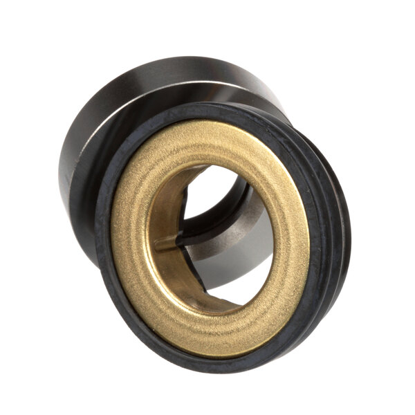 A Blakeslee metal and rubber seal assembly with a black ring.