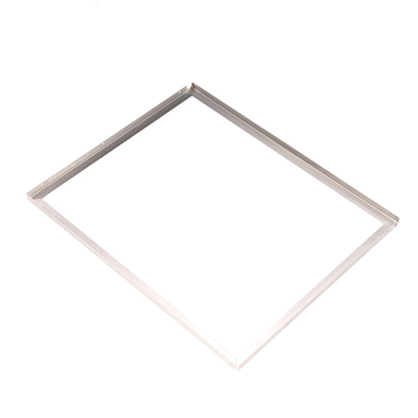 A white square metal corner piece.