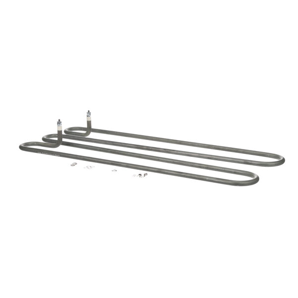 A Keating heating element with metal rods and three wires.