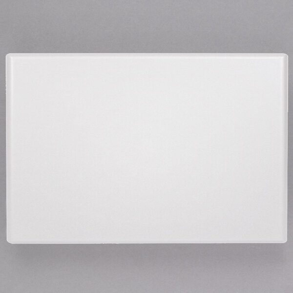 Grosfillex UT270004 X1 32" x 48" White Outdoor Molded Melamine Table Top