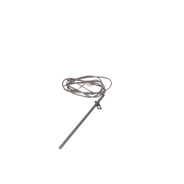 A Nieco 16407 thermocouple with a wire attached to a metal rod.