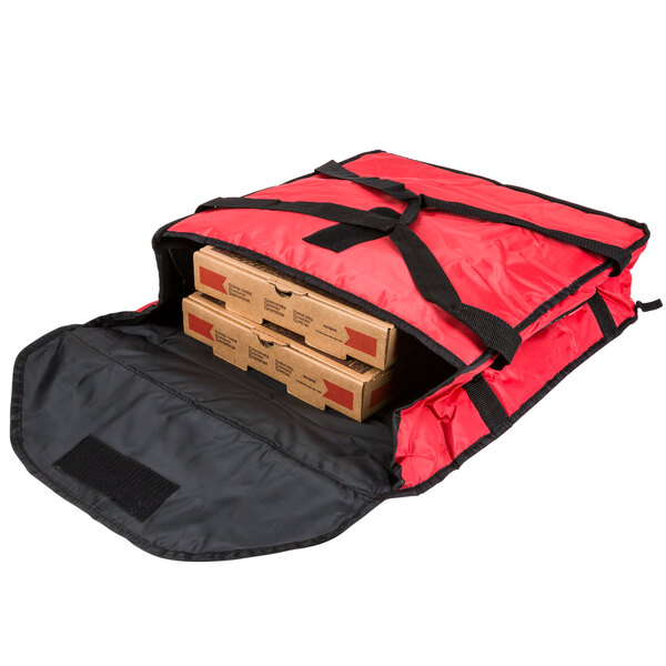 Rubbermaid FG9F3500RED PROSERVE® Small Red Pizza Delivery Bag
