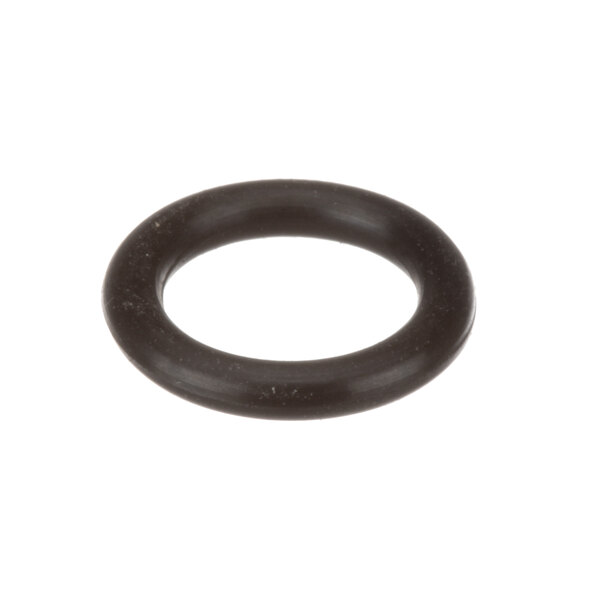 A black round O-ring seal.