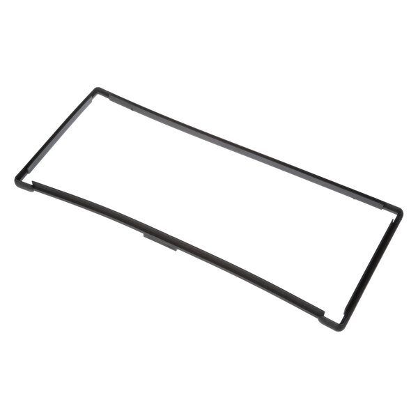 A black plastic gasket for a Bunn iced tea brewer with a white background.