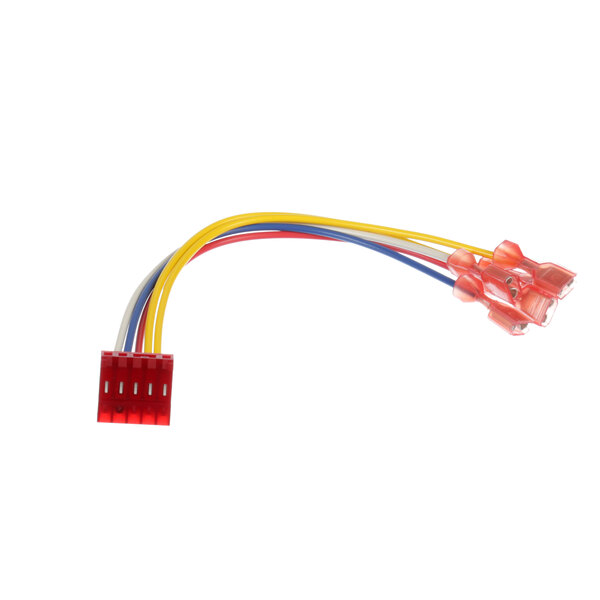 A Henny Penny 63066 harness switch with colorful wires and connectors.