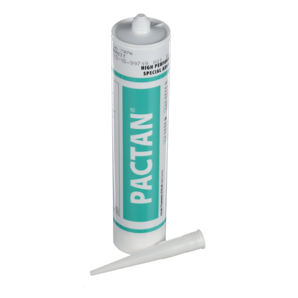 A white and blue tube of US Range Pactan Antrazith Silicon with a white cap.