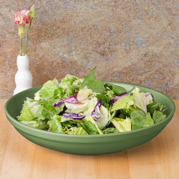 CAC SAL-2GRN Festiware 48 oz. Green Salad / Pasta Bowl - 12/Case