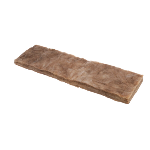 A rectangular brown piece of insulation.