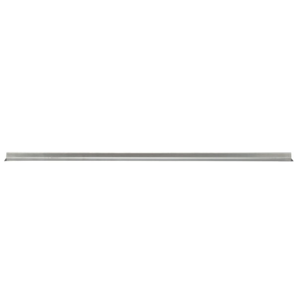 A long metal bar with a white background.