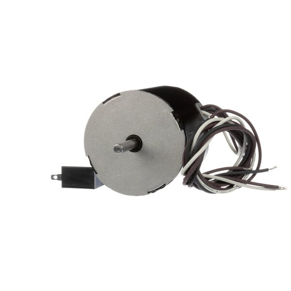A Fm116a fan motor with wires.