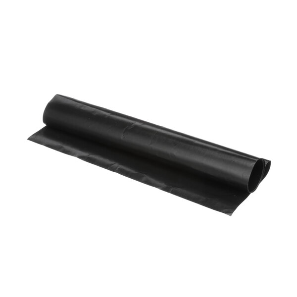 A roll of black plastic Teflon sheets.