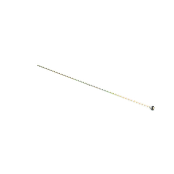 A long thin metal rod with a yellow tip.