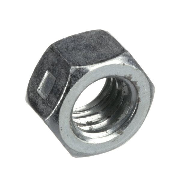 A close-up of a Marshall Air nut with a metal cap.