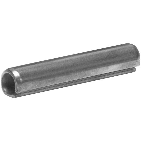 A Bakers Pride roll pin with a long, thin metal end.
