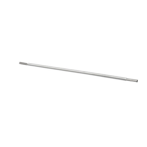 A silver metal rod with a long end.