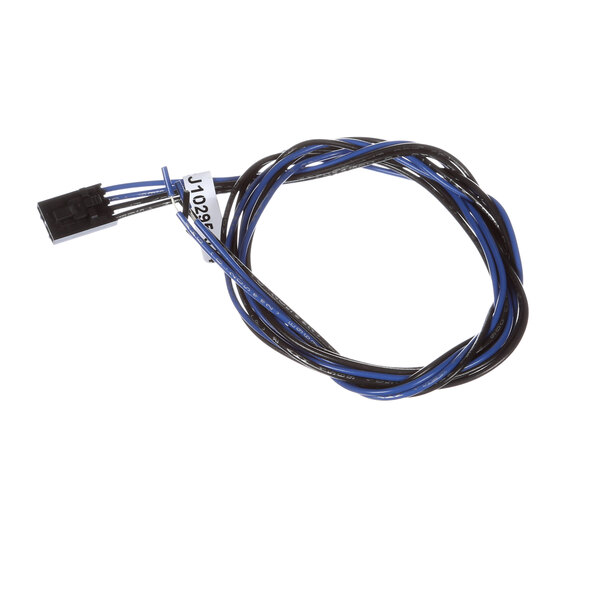 A Champion cable assembly with a black and blue wire