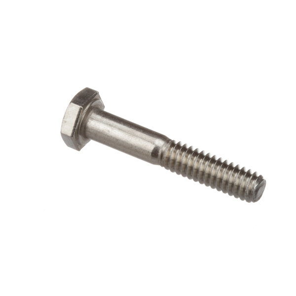 A close-up of a Blakeslee hex head screw.