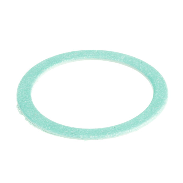 A round green rubber gasket.