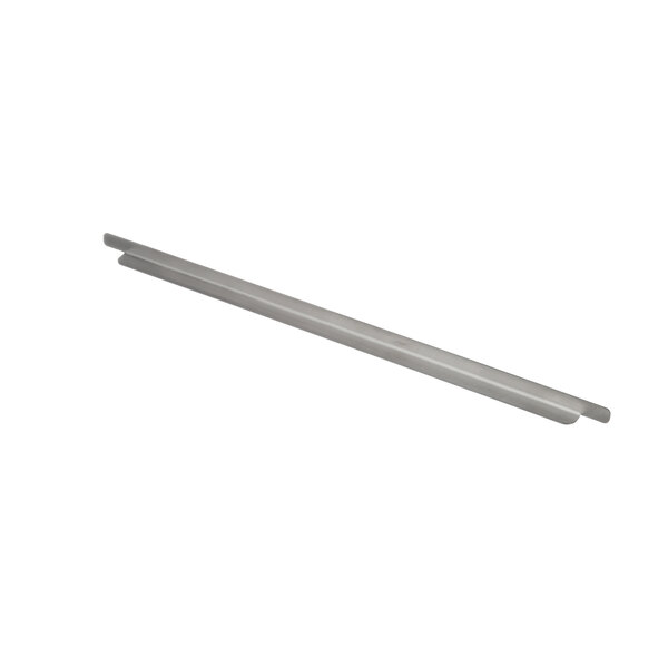 A stainless steel bar with a long thin metal rod.