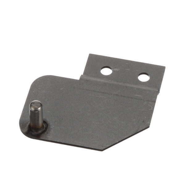 A metal Pitco hinge bracket with two holes.