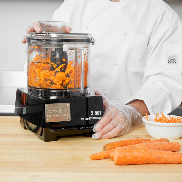 Waring Food Processor with 3.5 Qt. Bowl 1 hp