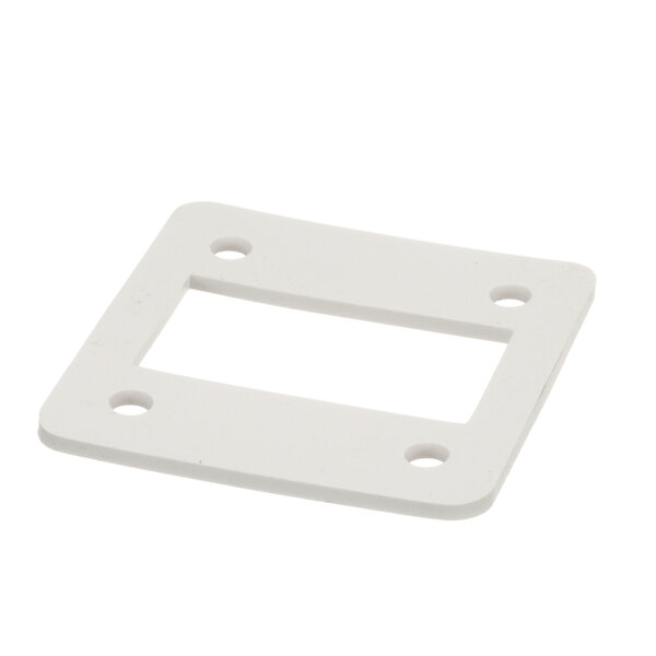 A white rectangular Vulcan blower gasket with holes.