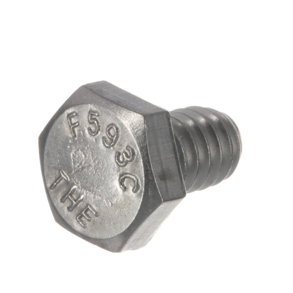 A Silver King set screw with the number fss on it.