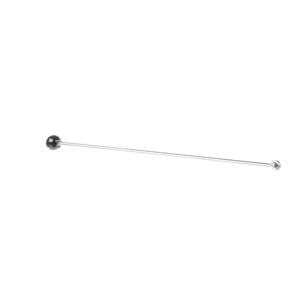 A long metal Cleveland link rod with a black ball on the end.