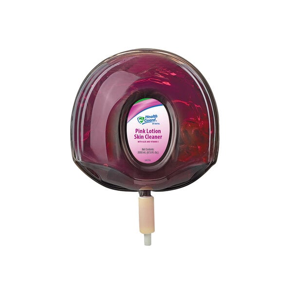 Kutol 5667 Health Guard Pink Lotion Skin Cleaner 2000 mL Cartridge for Kutol DuraView Dispenser   - 4/Case