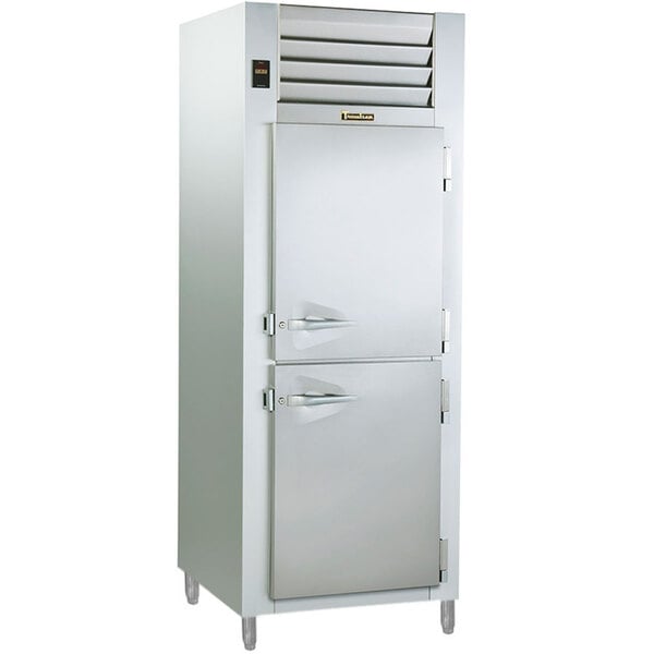 Traulsen AHF132W-HHS 24.8 Cu. Ft. Solid Half Door Single Section Reach In Heated Holding Cabinet - Specification Line
