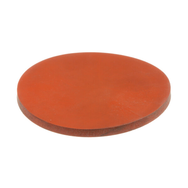 A round orange Pitco gasket with a white background.