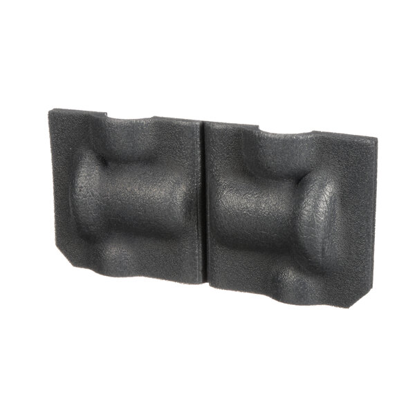 A black plastic Hoshizaki expansion valve cover with two holes.