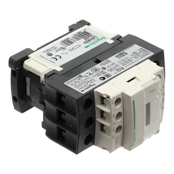 A black and white Convotherm Contactor Switch.