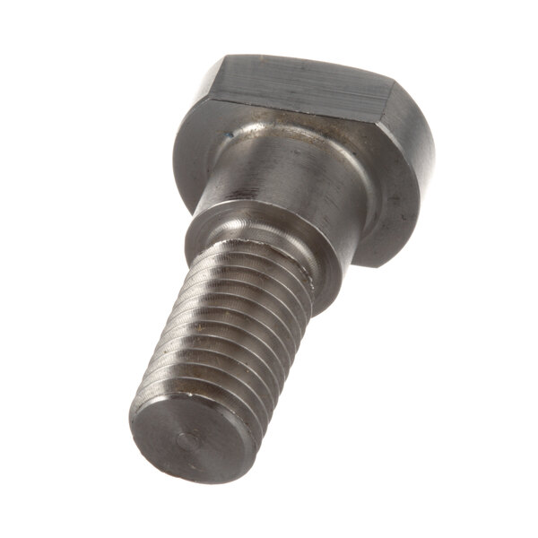 A Cleveland Shoulder Bolt with a nut on it.