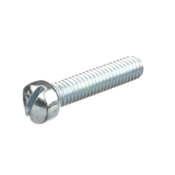 A close-up of a Hobart screw.