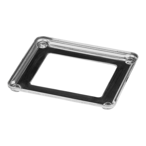 A silver rectangular frame for a Convotherm combi oven cavity.