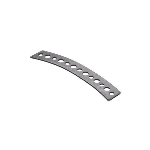 A BKI gasket, a metal strip with holes.