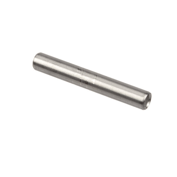 A stainless steel metal tube.