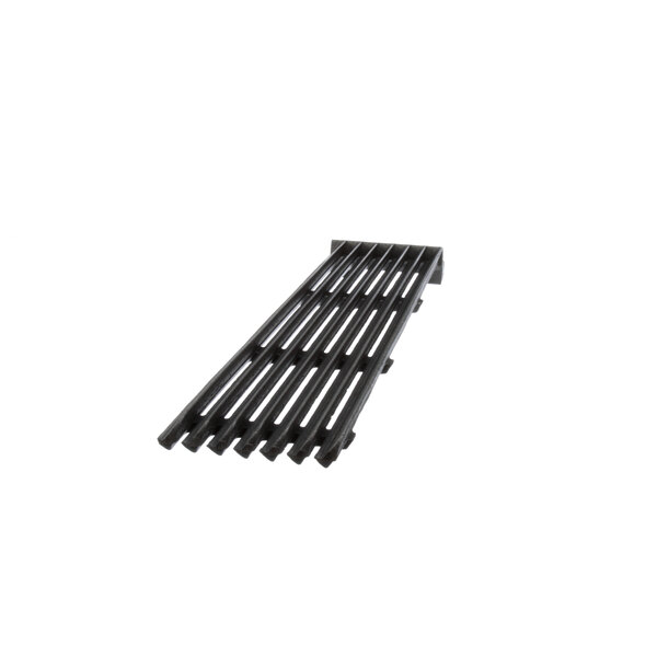 A black metal Wells grill grate with four bars.