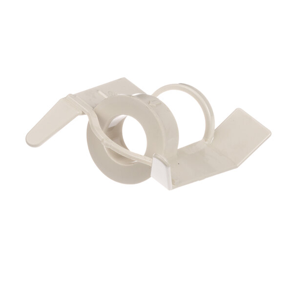 A white plastic Taylor Agitator Assembly clip with a white handle.