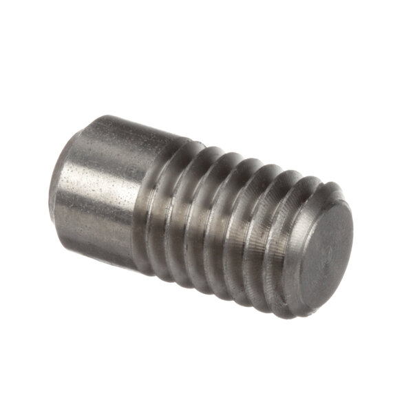 A close-up of a Groen stainless steel stud coupling screw.
