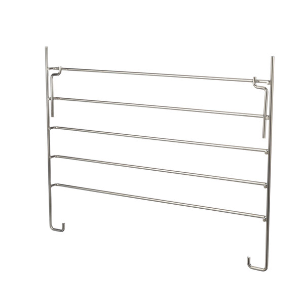 A US Range metal rack guide with five metal rods.