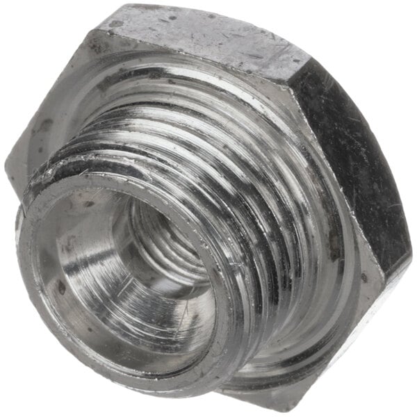 A Champion adapter with a threaded nut.