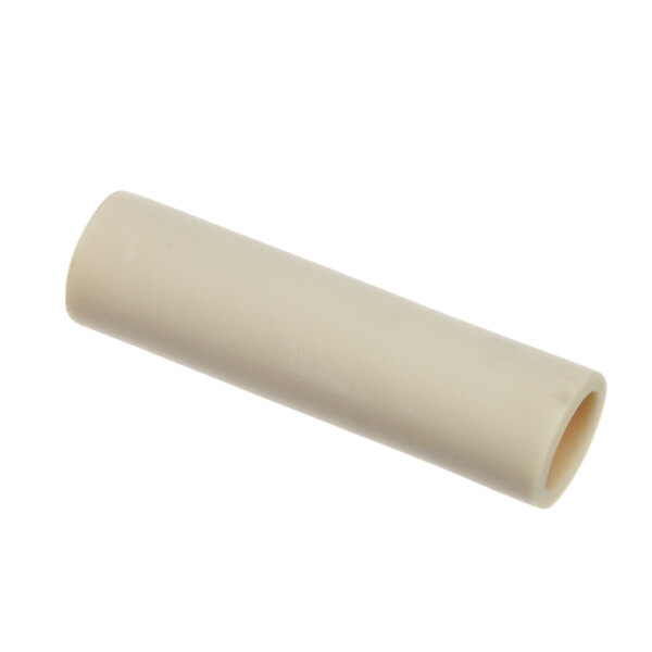 A white tube with a hole.